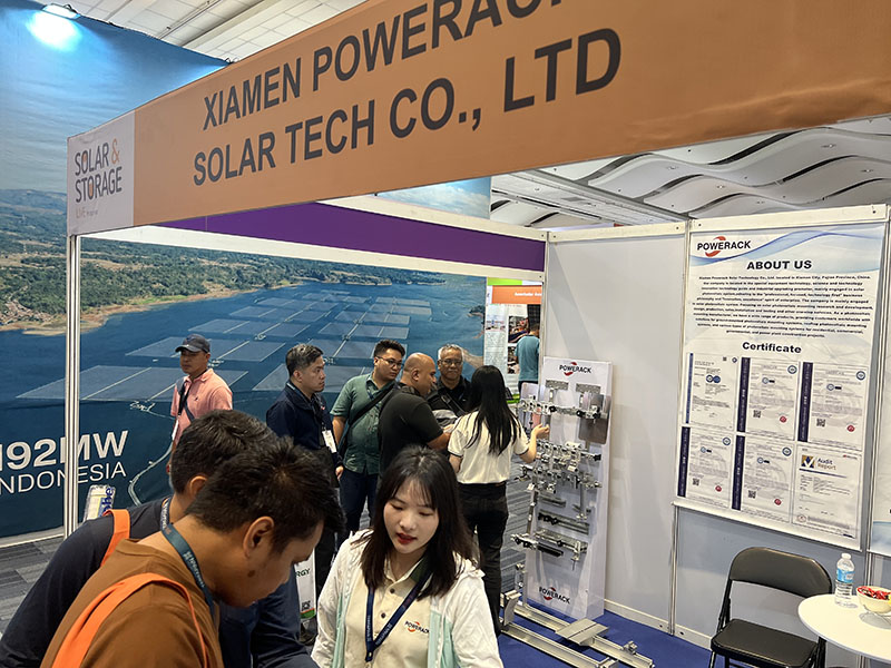 Powerack recibe elogios en la exposición en vivo Solar & Storage en Filipinas, allanando el camino hacia un futuro más ecológico