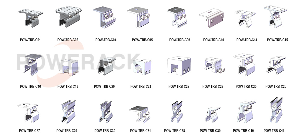 roof mounting solar clamps