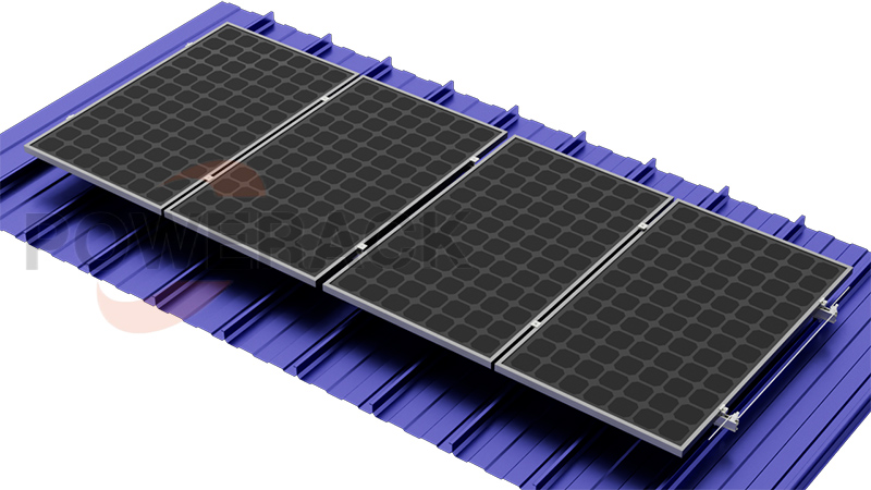 ¿Cuál es el propósito de los soportes de montaje en techos solares?