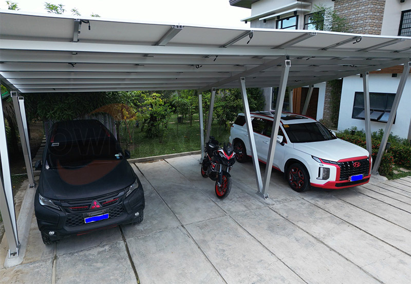 waterproof solar carport 