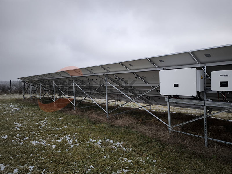 Design of the tilt Angle of the solar bracket