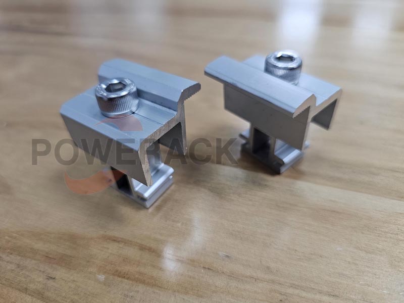 Solar Adjustable End Clamps Solar Adjustable End Clamps